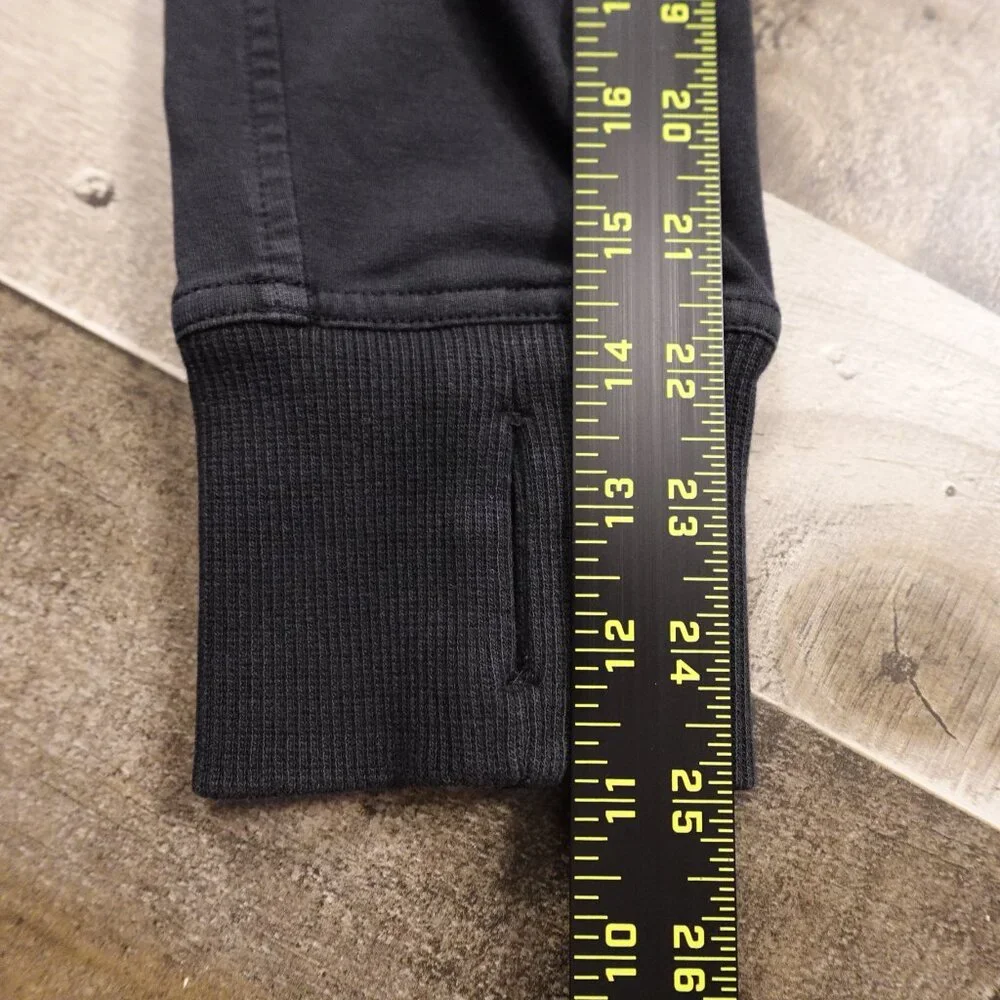 Lululemon‎ Full-Zip Hoodie Jacket Women's 6 – Black (Thumbholes) Fair Condition